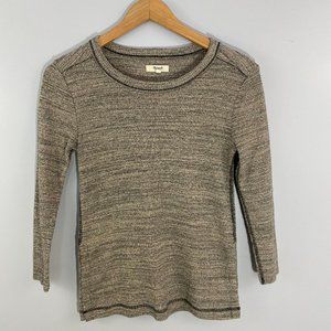 Madewell Exposed Seam Thermal w/ Side Buttons